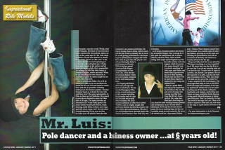 Illustration for article titled Pole Dancer Magazine Features Kids